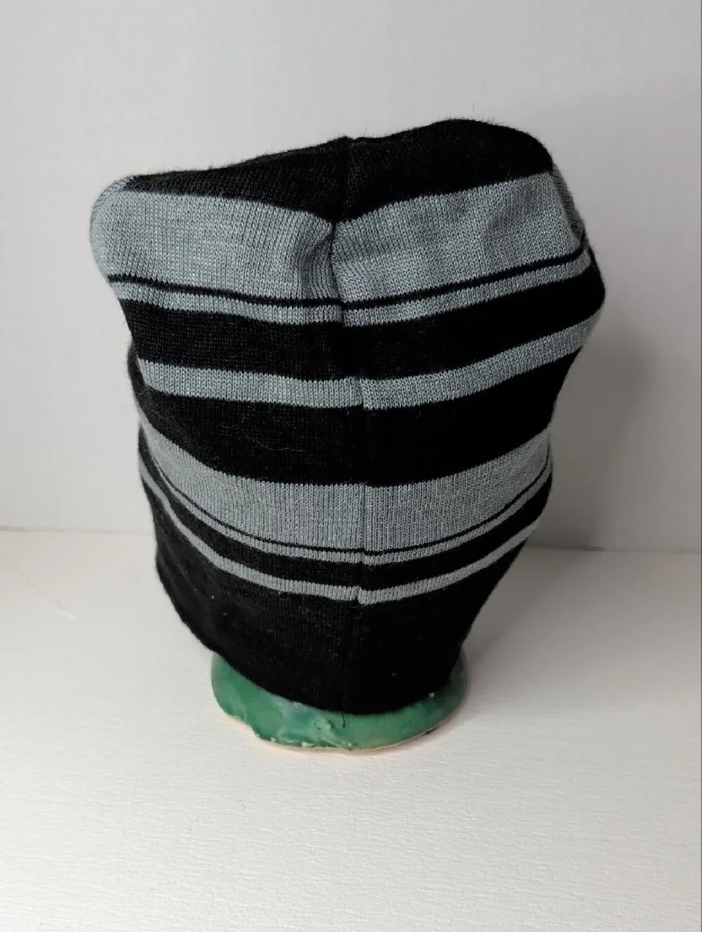 Star Wars Black and Gray Striped Kids Knit Beanie